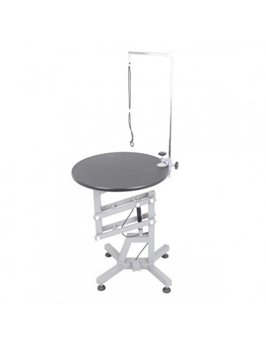 TABLE RONDE EWEN A AIR COMPRIME DIAM. 60 CM NOIRE En savoir plus