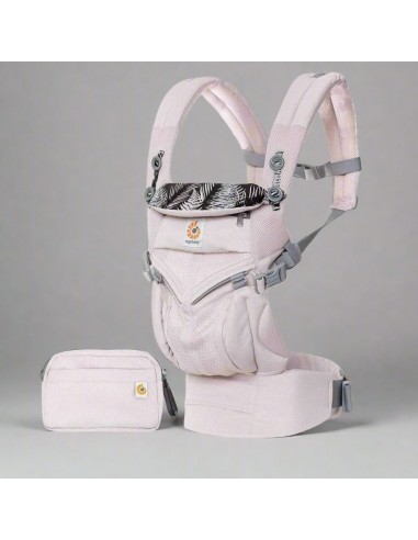 Porte Bébé - BreathBabyBag™ - Rose Maille Faites des économies