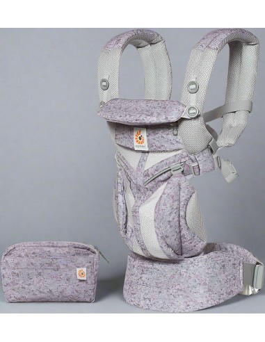 Porte Bébé - BreathBabyBag™ - Mauve Lavande l'achat 