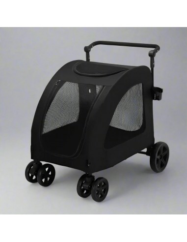 Poussette pour Chien - StrollyPet™ - Noir soldes