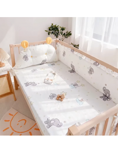 Linge de lit bebe - DouxSommeil™ - Éléphants Jusqu'à 80% De Réduction