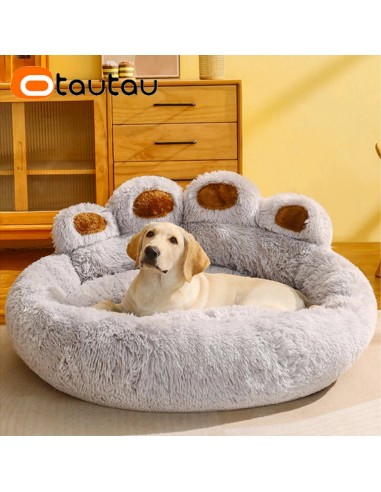 Lit pour Chien - FluffyDogBed™ - Gris la chaussure