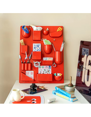 Organisateur Mural - WallHolder™ - Rouge les ctes