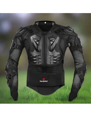 Veste de Moto - MotocrossProtection™ - Jacket Noir la chaussure